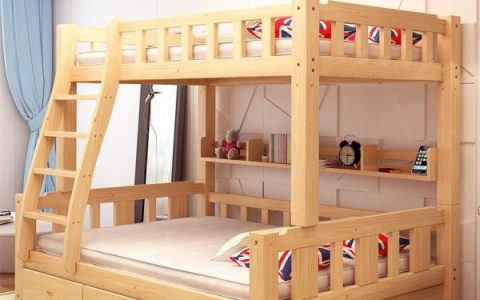 实木双层儿童床多少钱 儿童上下床怎么选择