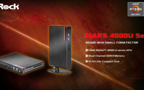 华擎发布全球最薄的AMD Mini PC-Mars 4000U系列