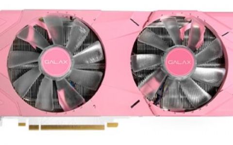 GALAX推出GeForce RTX 2070 Super EX Pink Edition