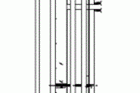 一种气动换位的钢管内外壁清洗机的制作方法