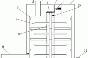 一种电镀污水用具有引杂机构的除污装置的制作方法