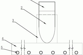 脱氮生物滤池反洗空气管路的制作方法