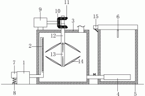 一种三元复合驱含油污水处理装置的制作方法