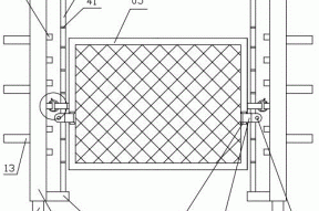 新型湿地生态修复拦网结构的制作方法