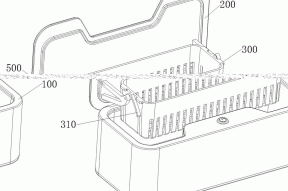 超声波清洗机的升降拉篮结构的制作方法