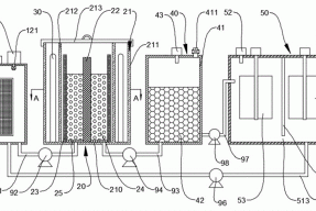 低压微电解及重金属离子捕捉技术的实验室废水处理设备的制作方法