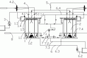 一种土建结构固定床活性炭吸附系统的制作方法