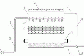 一种无冷凝器和蒸发器的低成本海水淡化装置的制作方法
