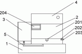 一种可保护水质检测探头的污水处理装置的制作方法