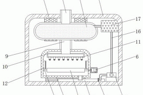 一种铝合金门窗加工清洗烘干装置的制作方法