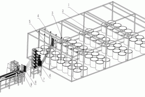 一种多根膜丝自动成帘装置的制作方法