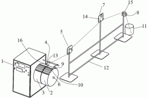 一种中空纤维膜排丝装置的制作方法