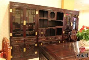 红木书柜摆什么文玩才能和书籍相得益彰