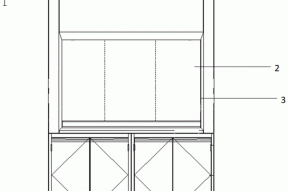 一种多扇窗型通风柜的制作方法