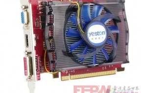 盈通首款HD5550实物拆解