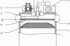 一种真石漆分散用粉尘吸收装置的制作方法