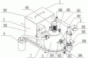 一种微型同程排污餐厨油水分离器的制作方法