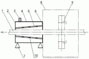 一种快速去除抛刷粉尘的气吹装置的制作方法