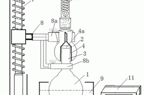 一种用于砂芯漏斗中聚合物的溶剂洗涤装置的制作方法