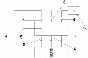 用于清理预热器堵塞的装置的制作方法