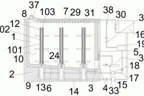 用于生活垃圾堆场的搅拌桩系统的制作方法