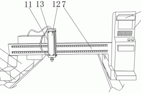 一种高效数控火焰切割机的制作方法
