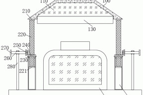 一种柴油加氢炉对流段集烟罩模块化对接辅助机构的制作方法