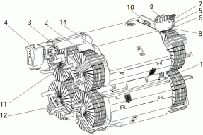 一种具有现场实时监控功能的绝缘子清扫机器人的制作方法
