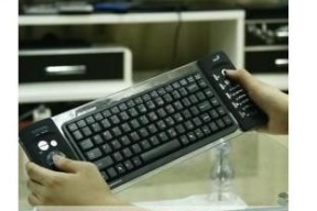 精灵T810无线多媒体键盘拆解