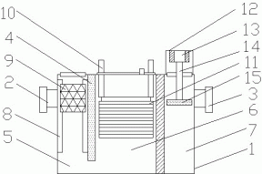 保护膜印花涂剂处理环保隔油池的制作方法